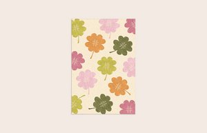 5x kaart klavertje vier