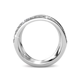 Bague Kris - Argenté et Cristal