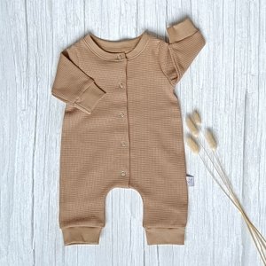 Playsuit Waffel Jersey Cocoa