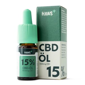 Premium CBD oil 15% from organic hemp in Germany