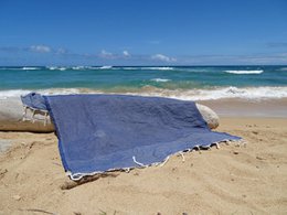 Hammam Towel Fouta Waffle - Dark Blue - 100x200cm