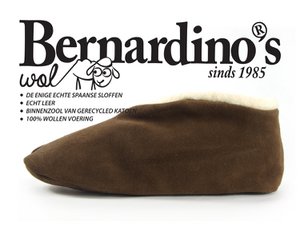 Spanish Slipper mocha WOOL 36 - 48