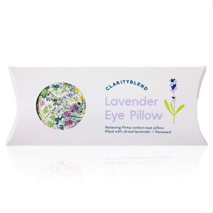 Relaxation Eye Pillow Green Garden Pattern