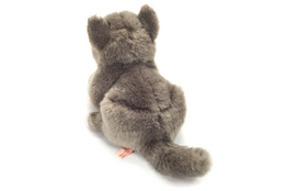 Carthusian cat lying 20 cm - soft toy - soft toy