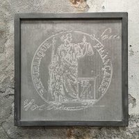 Mila Schilderij Justitia 43x43cm (55000)