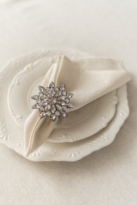 Festive napkin | Liso Crudo Oro