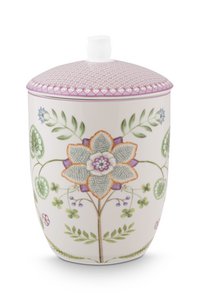 Storage Jar Lily&Lotus Off White 1.5ltr