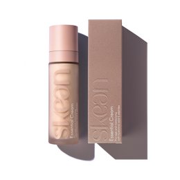 Anti-aging moisturizer with hyaluronic acid and peptides in a cream formula.