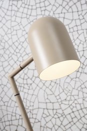 Vloerlamp ijzer Marseille zand