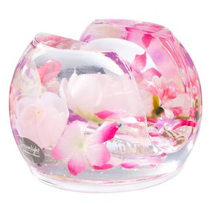 The Napkin Tales Tivoli Pink Love Rosa H. 7 cm, ve 4