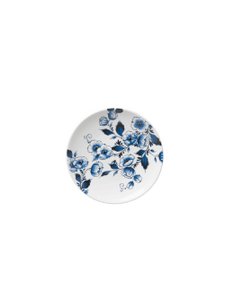 Wall plate flowers - Delft blue - 16 cm