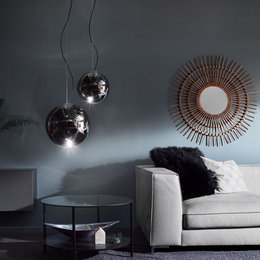Bol hanglamp glazen bol