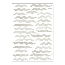 Wandtattoo Aquarellwellen