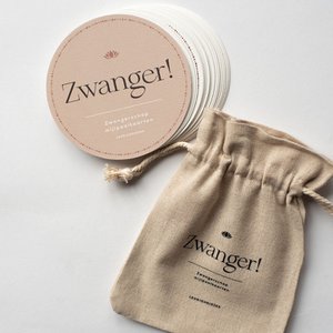 Schwangerschafts-Meilensteinkarten