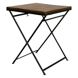 Factory bistro table foldable