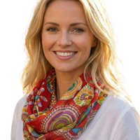 Sunsa set van 3 lussjaals, dames lussjaal, ronde halsdoek van 100% katoen, kokersjaal voor jou, ronde sjaalsjaals voor zomer/lente/herfst