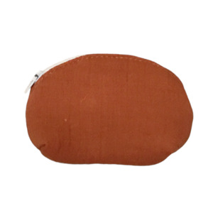 Tetra portemonnee rond 12,5x8cm rust