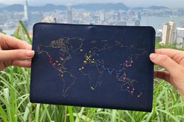 Cuaderno de Viaje Stitch Azul Marino