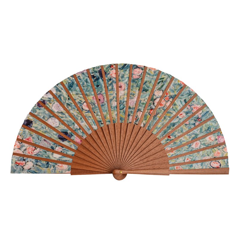 Gustav Klimt Print Hand Fan Isolde