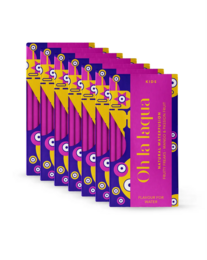  7 packs of mango and passion fruit flavored soda