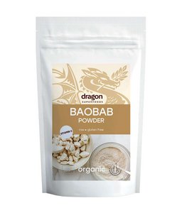 Baobab, powder, organic, Dragon Superfoods, 100g