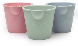 Set mit 3 Eimern