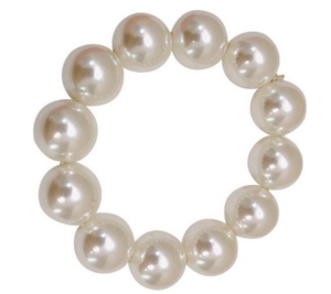 Haarelastic pearls