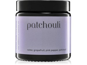 Duftkerze „Patchouli“, 100 % natürliches Rapswachs, 120 g