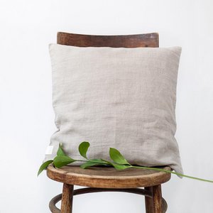 Natural Linen Cushion Cover