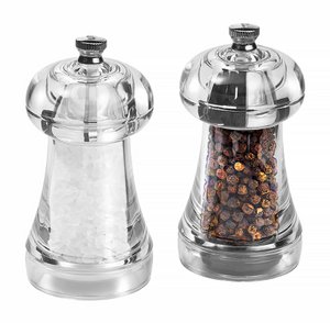 Everyday Salt and Pepper Mill Set in Acrylic 11cm