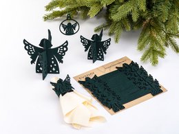 Kerst servetringen ANGEL