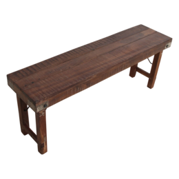 Wooden bench foldable 120 cm