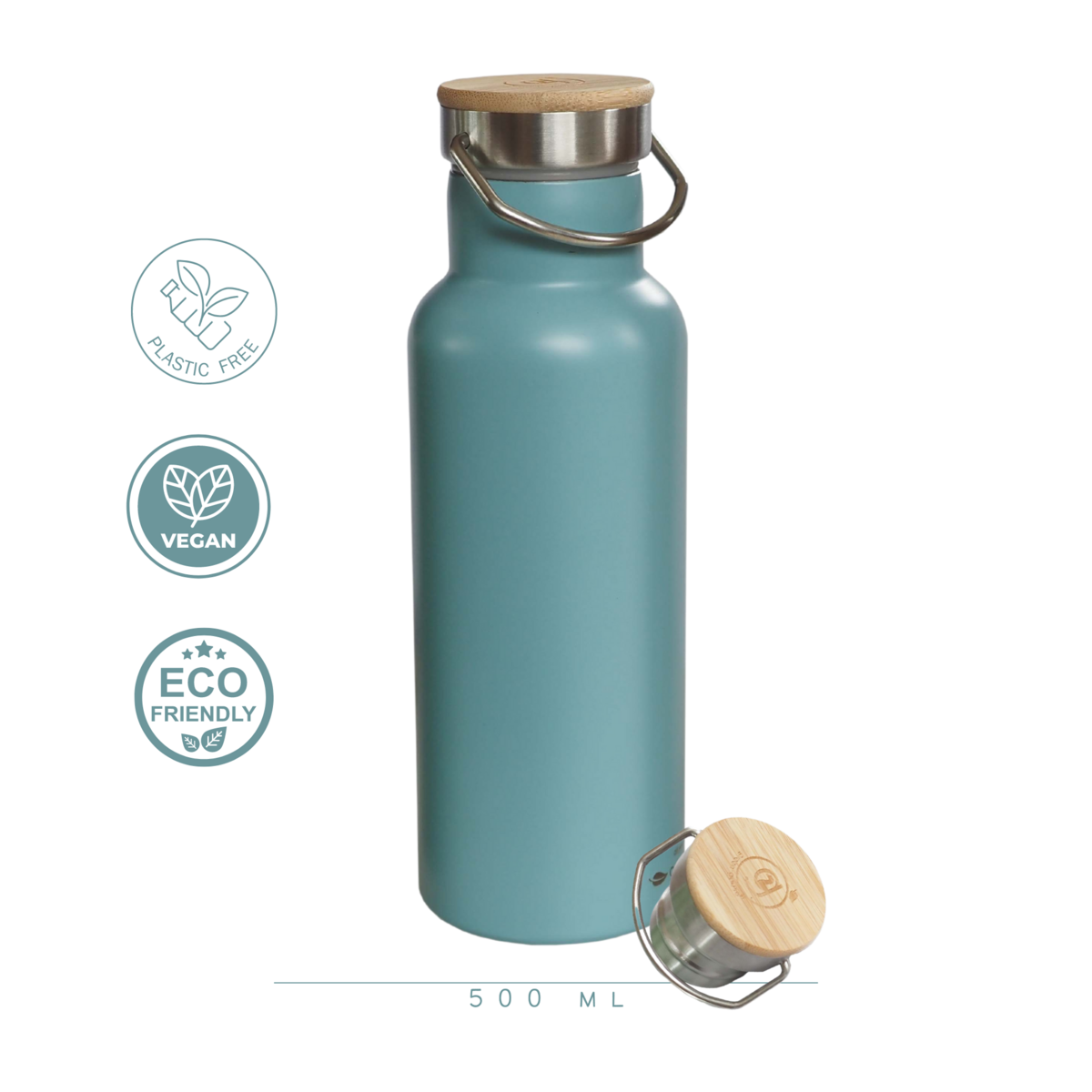 Botellas de agua y termos (sostenibles)