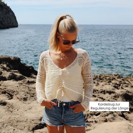Haut court au crochet "Milano"