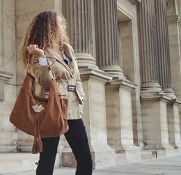 Cabas XXL Soft MIKI camel