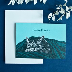 greeting card | Get well soon, C6