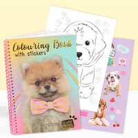 Colouring Book A5 Puppy PomPom