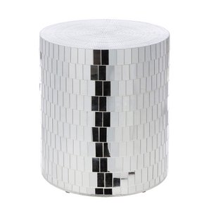 Ronde bijzettafel "Disco", H.45 cm