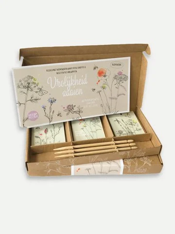 Cadeaudoosje Vrolijkheid zaaien