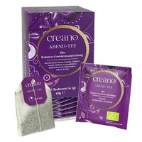 Pack of 20 organic tea bags evening tea *²