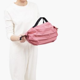 Shupatto borsa shopping pieghevole compatta taglia S - Pesca (Momo)