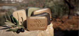 Nablus Soap Savon à l'huile d'olive biologique au cumin noir, 100g