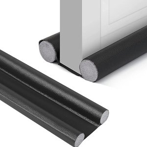 Tochtstrip voor Deuren – 93 cm – Geluidsdempend en Isolerend – Universeel – Zwart