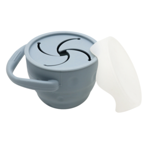 Snackbecher Puderblau