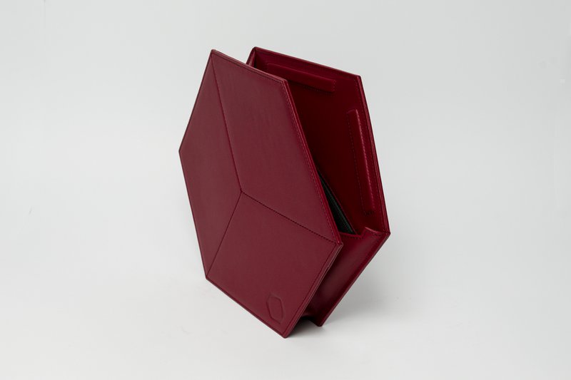 Flat Hexacube Red