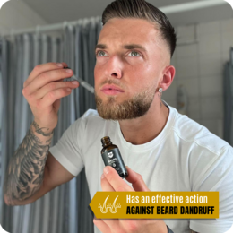 Aceite para Barba - 30ML - Natural - Para Hombres