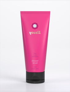 Shower Scrub with Grape Seed Oil