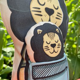 Peluche Leone ecologico