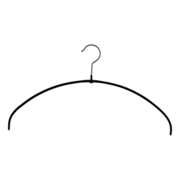  Clothes hanger in various colors including pink, silver, chrome, bronze, gold, black, silver, white, and red. The hanger has a simple, minimalist design with a curved shape.