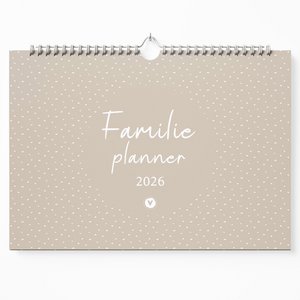 Fyllbooks Familieplanner 2026 - A4